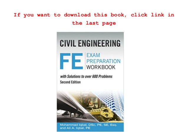 fe civil reference manual pdf